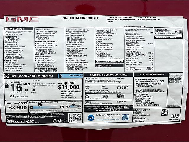 2026 GMC Sierra 1500