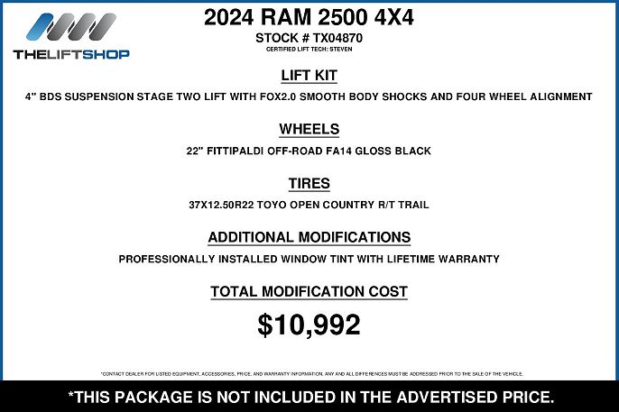 2024 Ram 2500