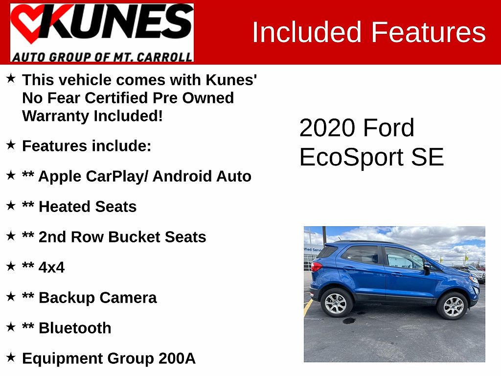 2020 Ford EcoSport SE image 2