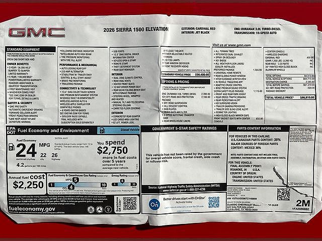 2026 GMC Sierra 1500