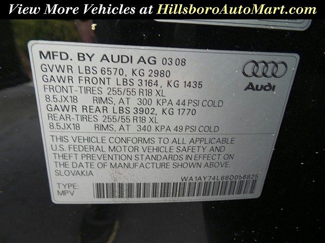 2008 Audi Q7 null image 21