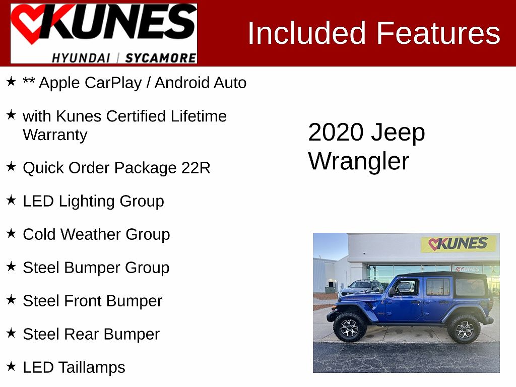 2020 Jeep Wrangler Rubicon image 1
