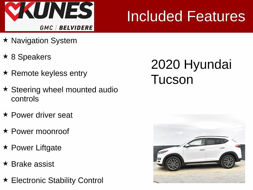 2020 Hyundai Tucson Ultimate image 1