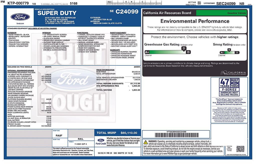 2025 Ford F-250