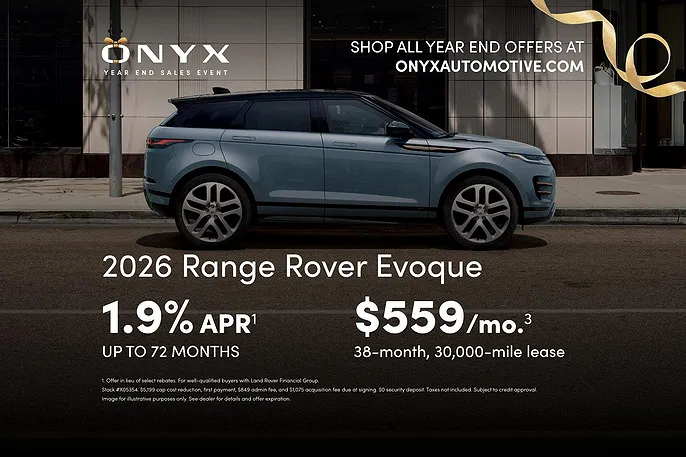 2026 Land Rover Range Rover Evoque