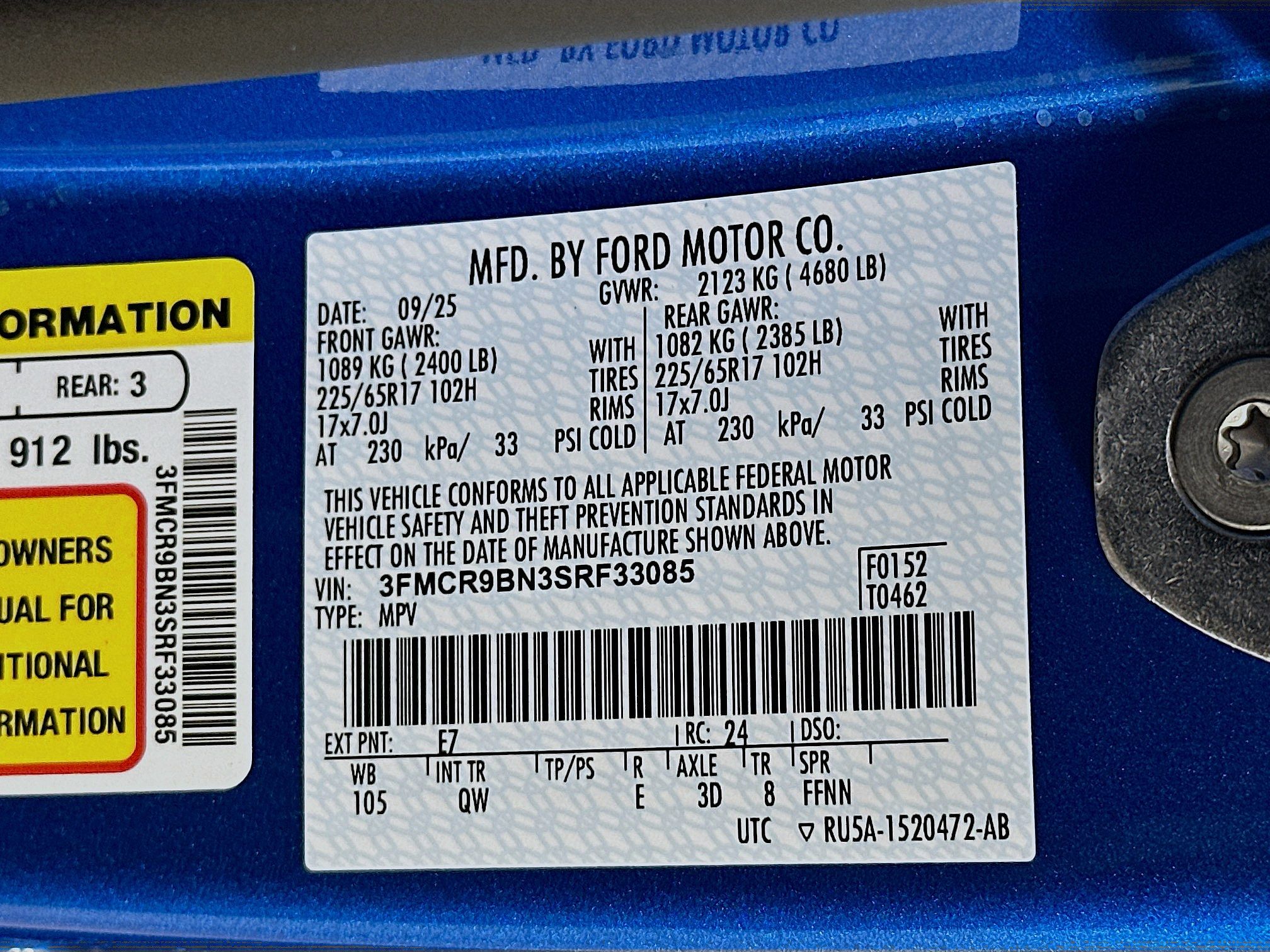 2025 Ford Bronco Sport