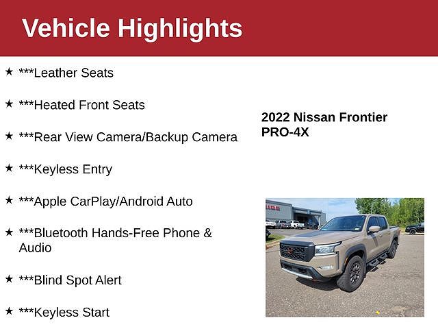 2022 Nissan Frontier