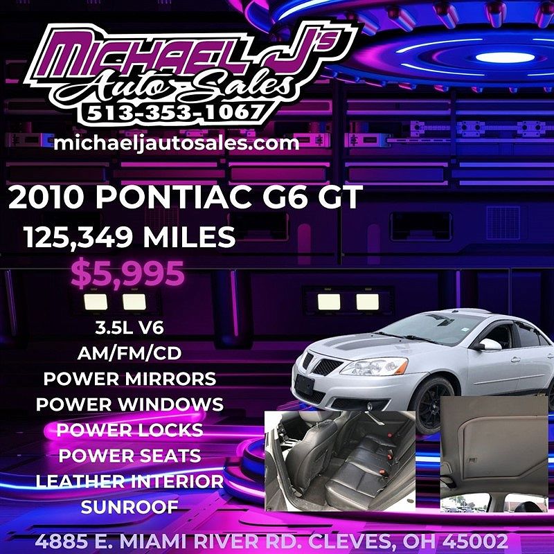 2010 Pontiac G6 GT image 19