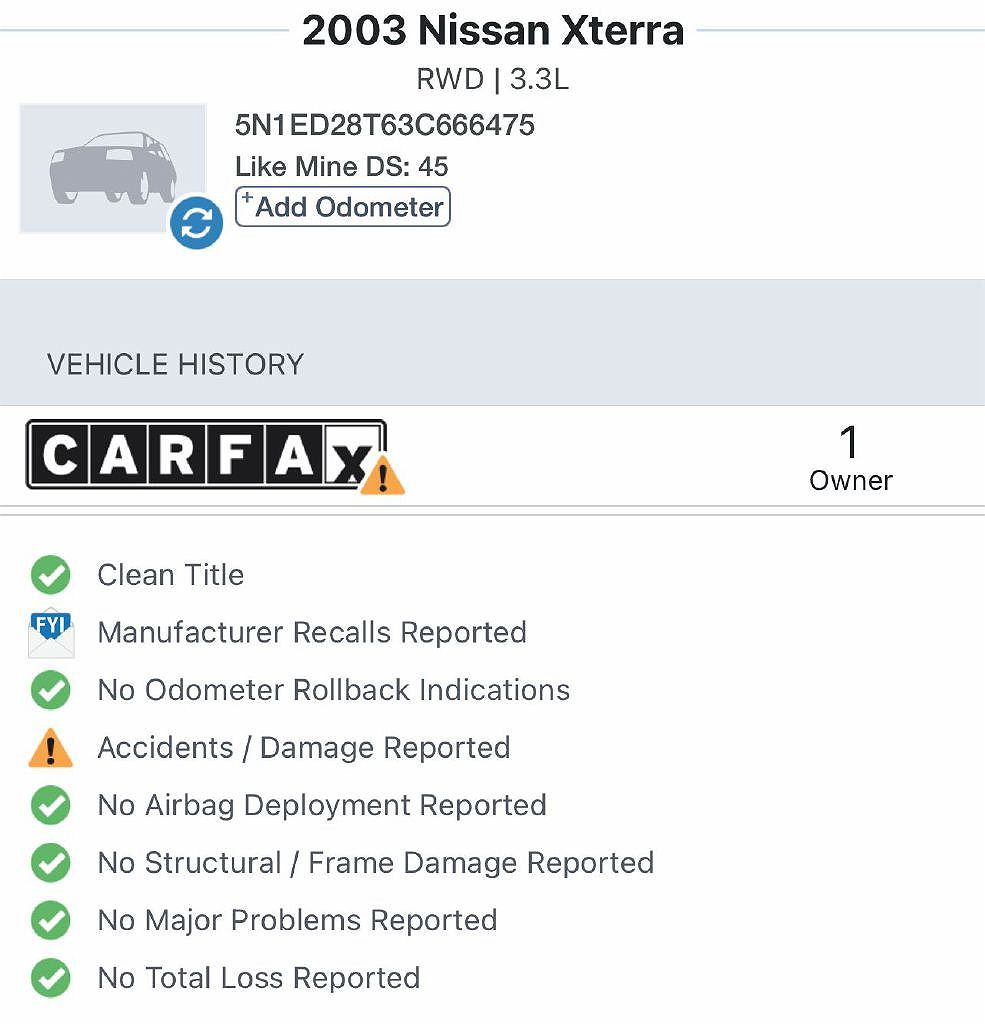 2003 Nissan Xterra XE image 20
