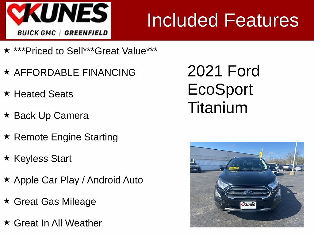 2021 Ford EcoSport Titanium image 1