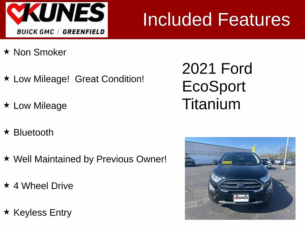 2021 Ford EcoSport Titanium image 2