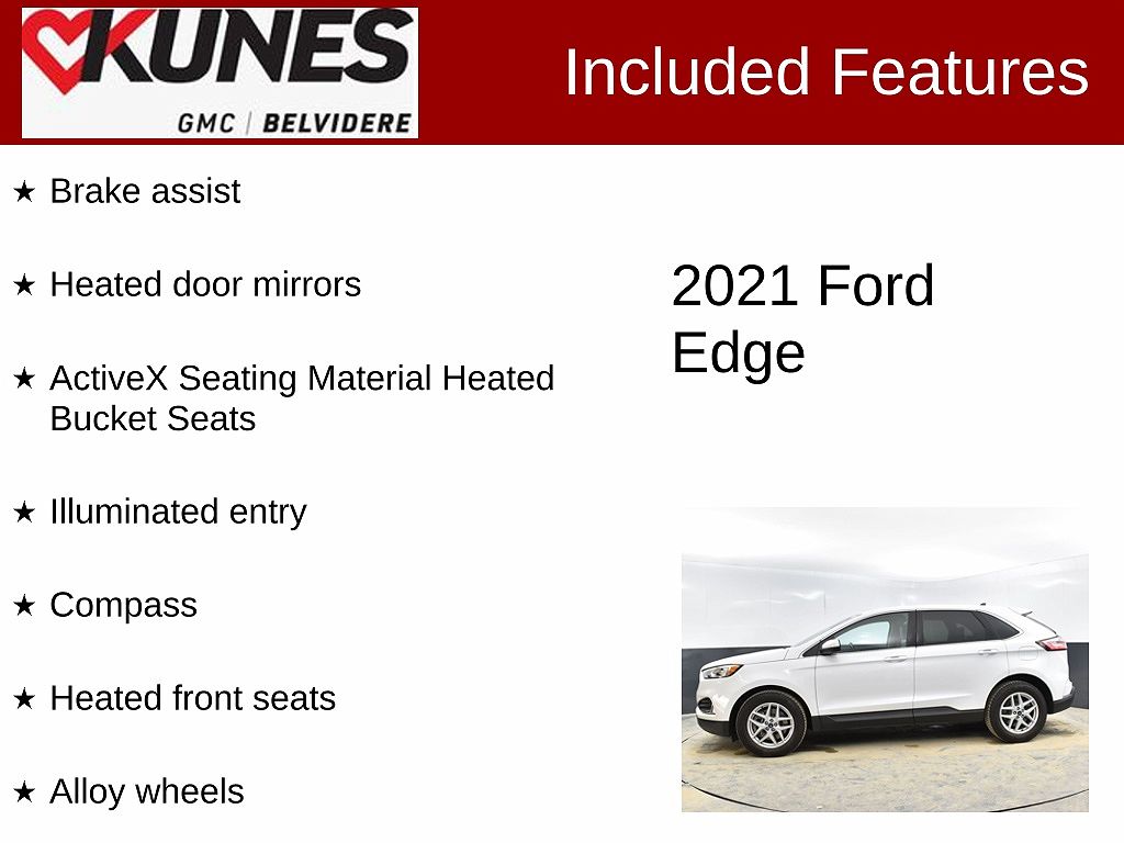2021 Ford Edge SEL image 2