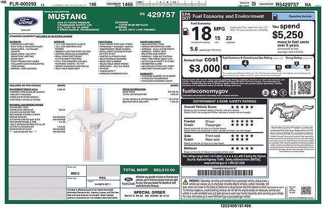 2024 Ford Mustang