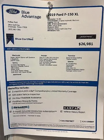 2019 Ford F-150