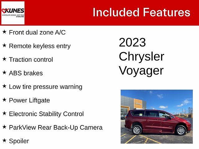 2023 Chrysler Voyager LX image 1