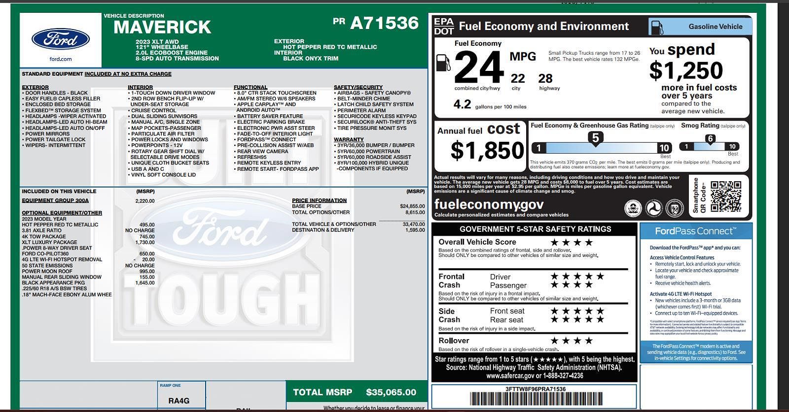 2023 Ford Maverick