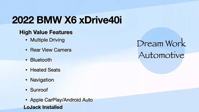 2022 BMW X6
