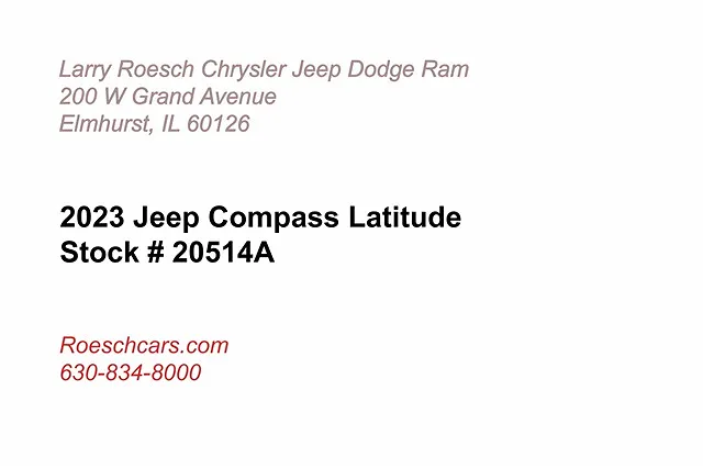 2023 Jeep Compass Latitude image 1