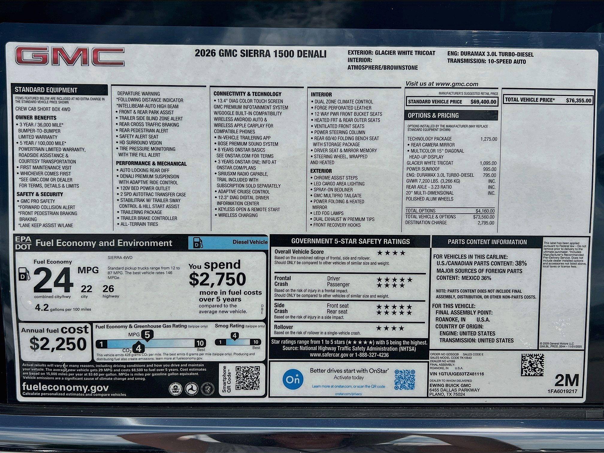 2026 GMC Sierra 1500