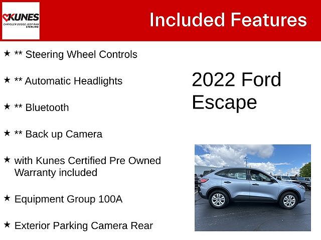 2022 Ford Escape S image 1