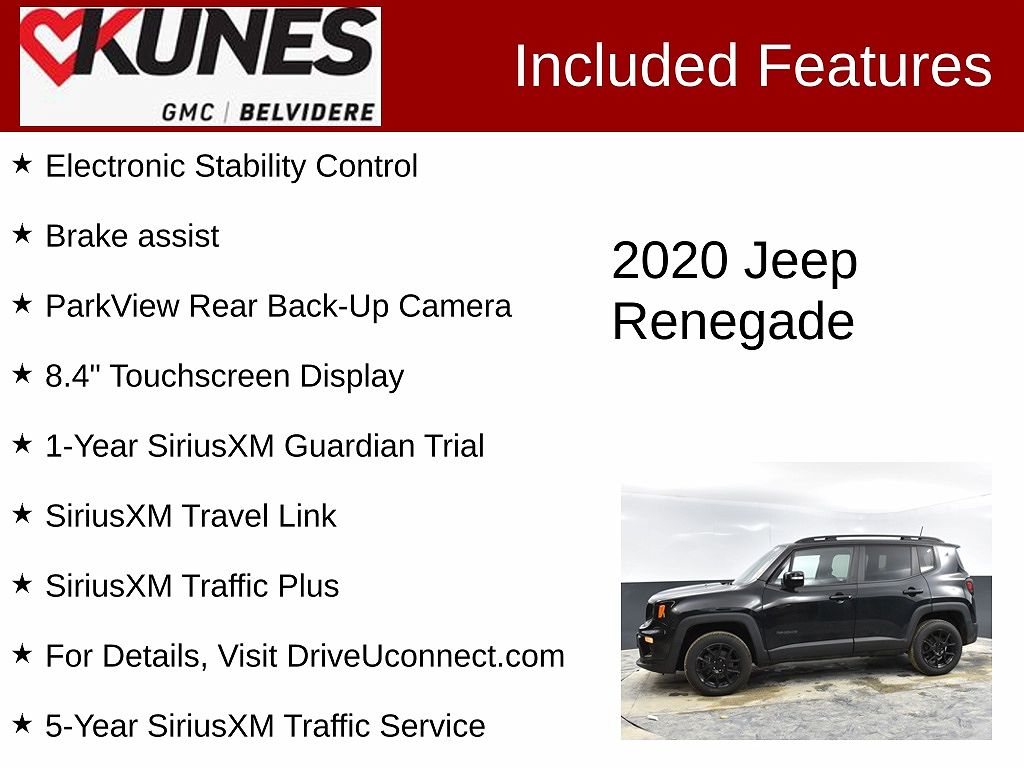 2020 Jeep Renegade Latitude image 2