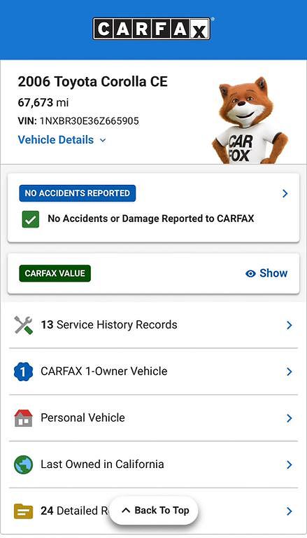 2006 Toyota Corolla