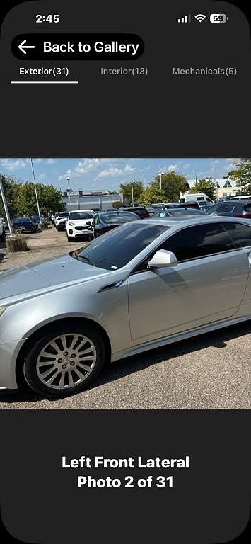 2012 Cadillac CTS