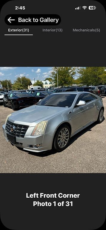 2012 Cadillac CTS