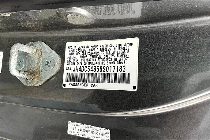 2006 Acura RSX