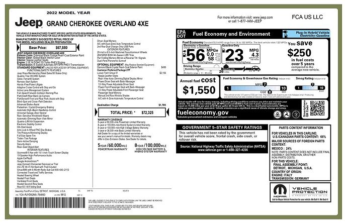 2022 Jeep Grand Cherokee