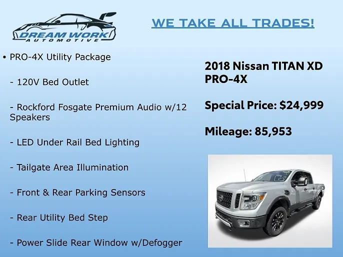 2018 Nissan Titan XD