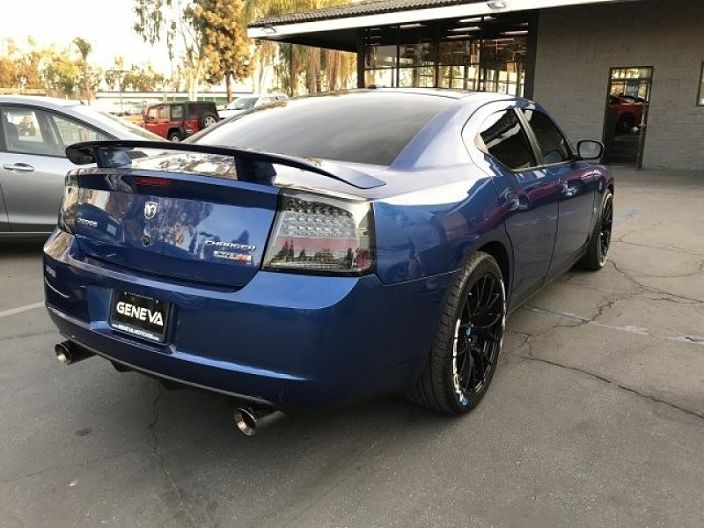 blue dodge charger