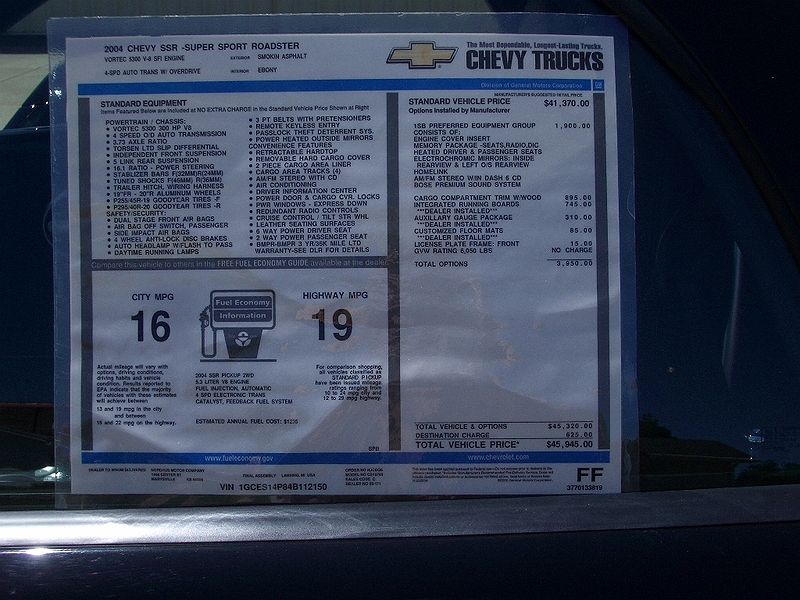 2004 Chevrolet SSR null image 5
