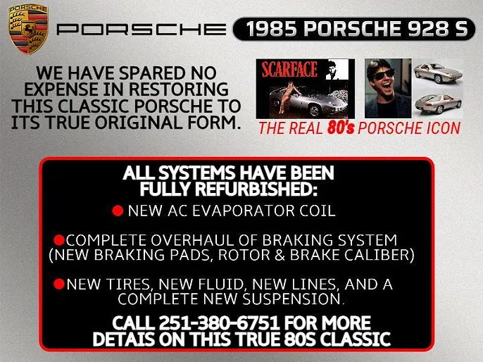 1985 Porsche 928