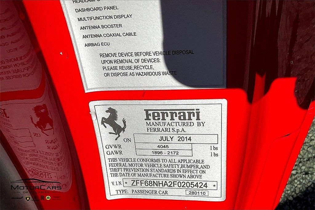 2015 Ferrari 458 null image 25