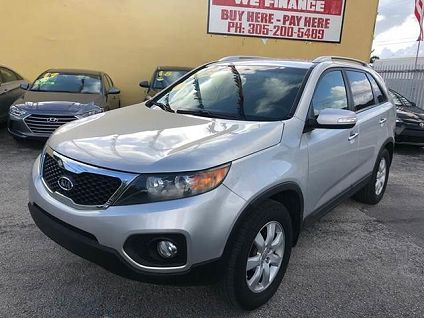 Used 2013 Kia Sorento Lx For Sale In Miami Fl 5xykt3a69dg400319