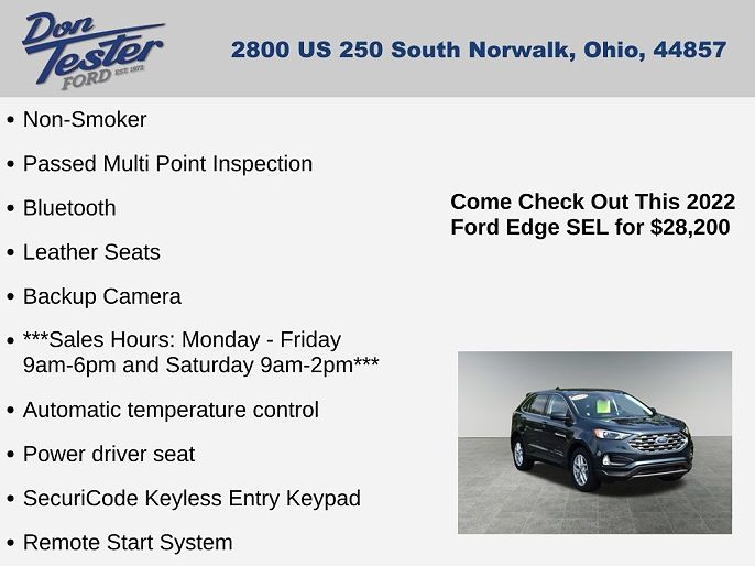 2022 Ford Edge
