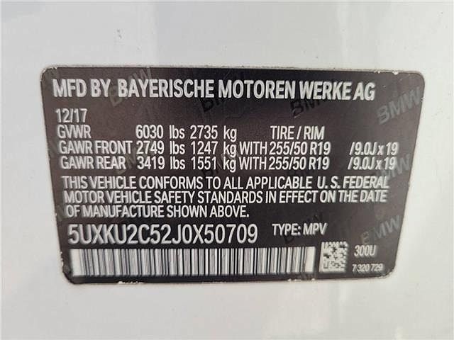 2018 BMW X6 xDrive35i image 18