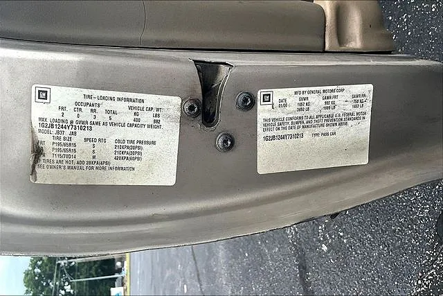 2000 Pontiac Sunfire
