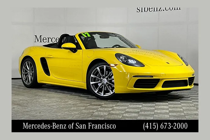 2017 Porsche 718 Boxster