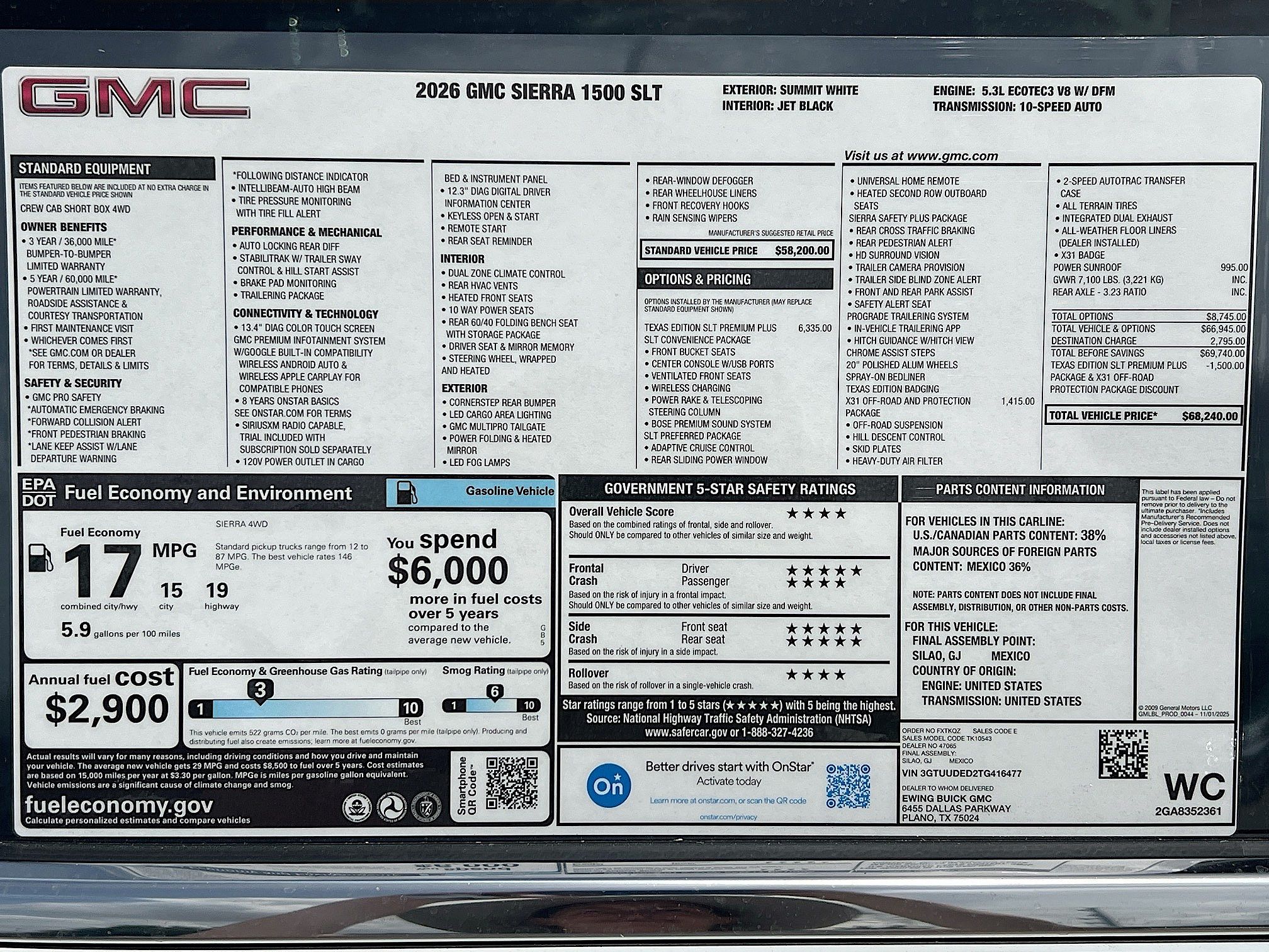 2026 GMC Sierra 1500