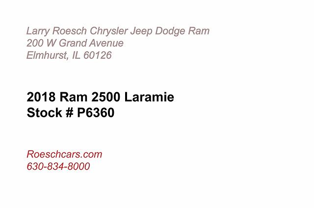2018 Ram 2500 Laramie image 1