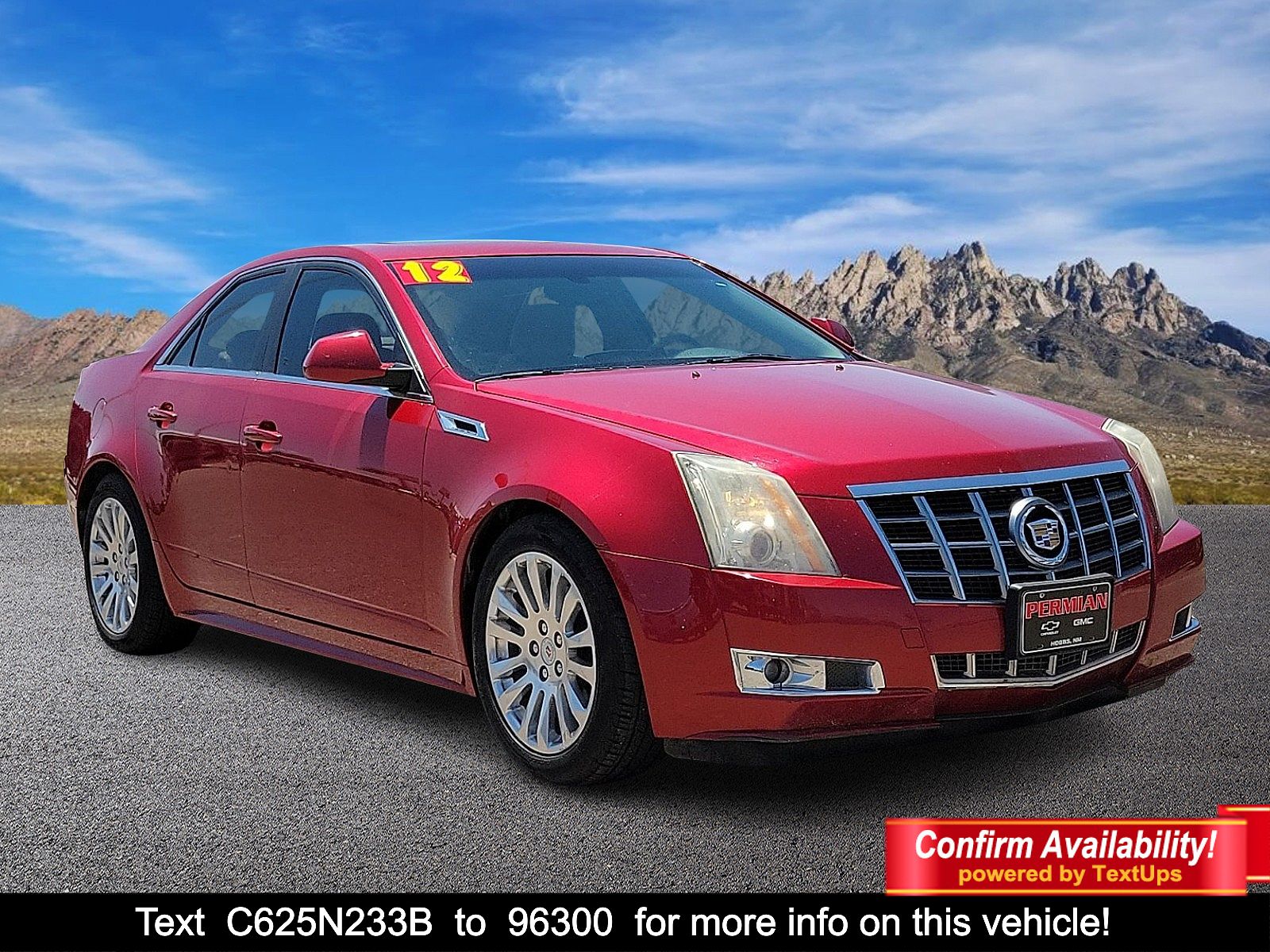 2012 Cadillac CTS
