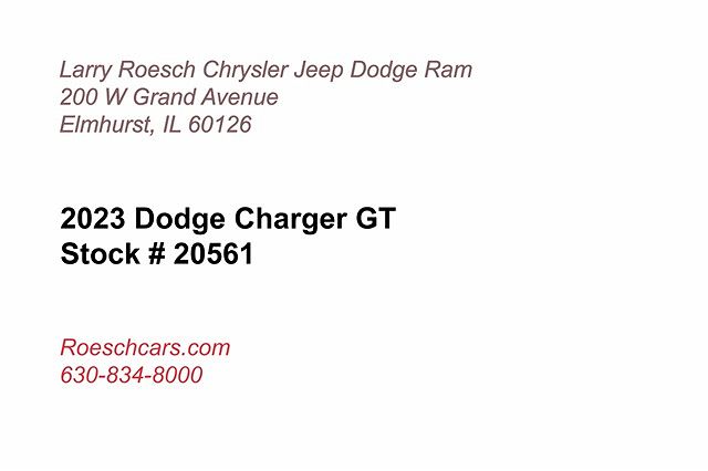 2023 Dodge Charger GT image 1