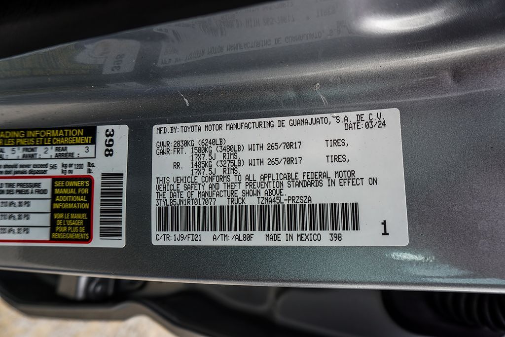 2024 Toyota Tacoma