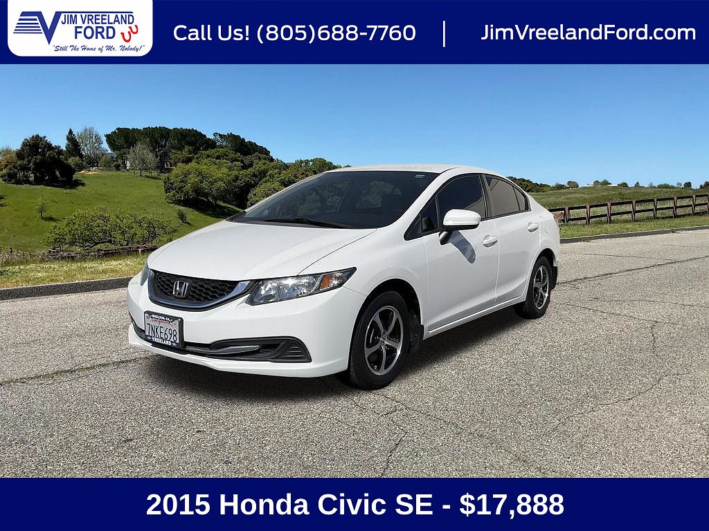2015 Honda Civic SE image 0
