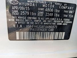 2015 Hyundai Azera
