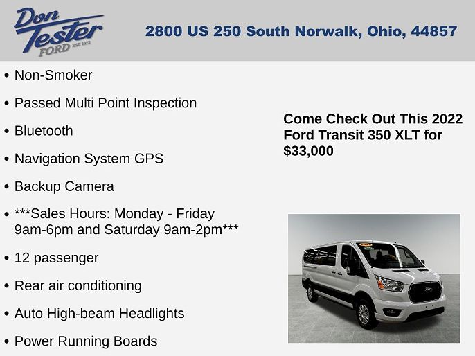 2022 Ford Transit