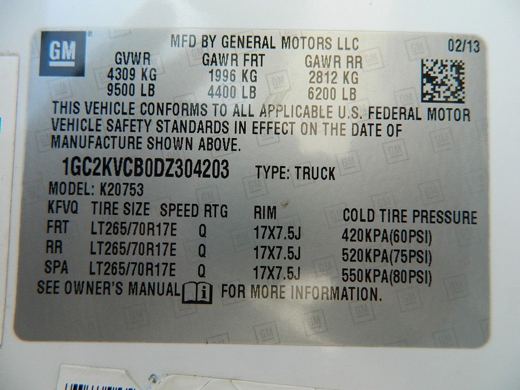 2013 Chevrolet Silverado 2500HD