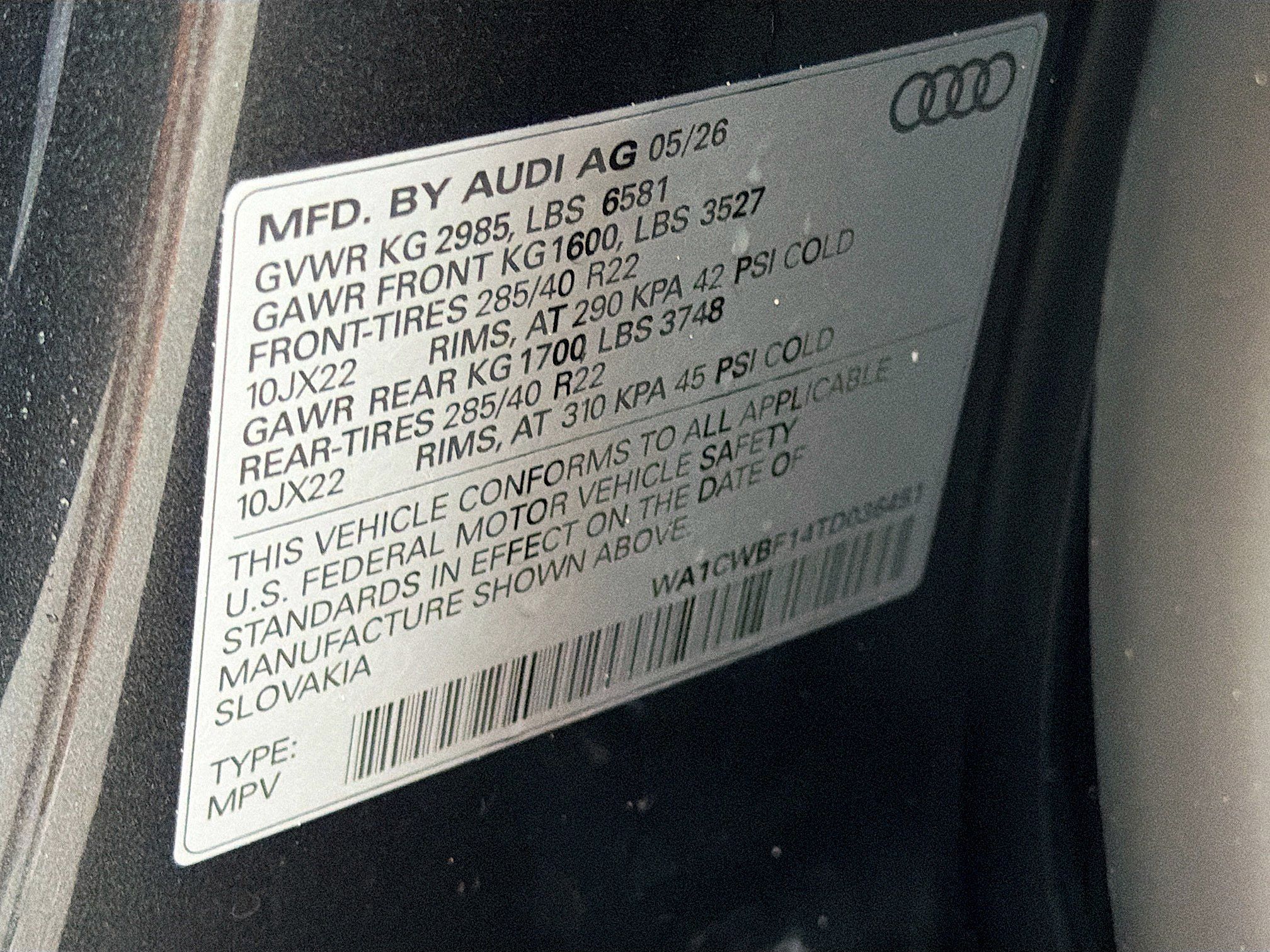 2026 Audi SQ8